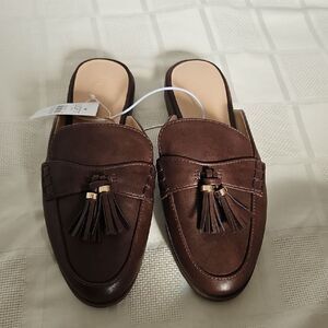 Brown Tassel Loafers